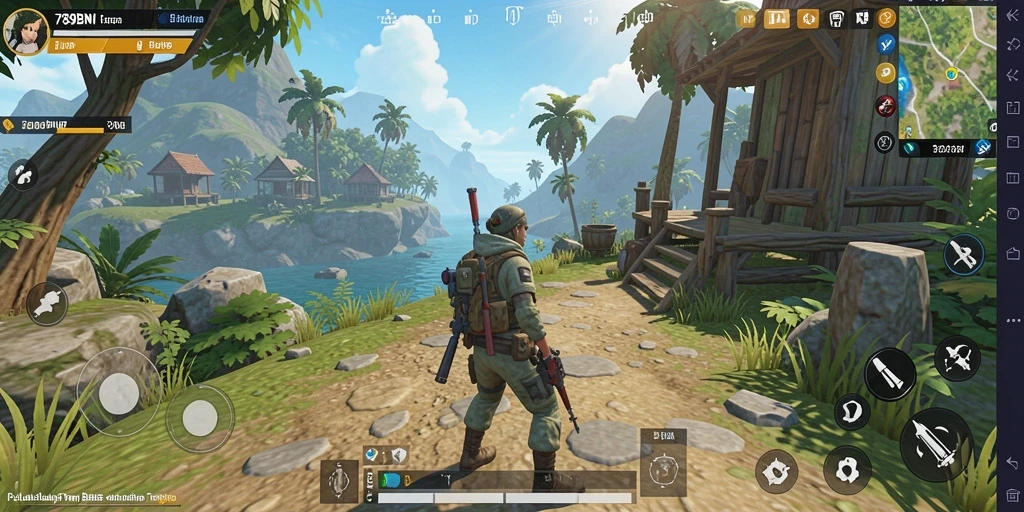 Tampilan gameplay yang menarik dalam dunia terbuka 789BNI.