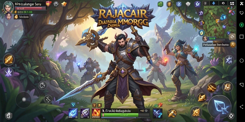 Gameplay seru dan grafik menakjubkan di RAJACAIR.