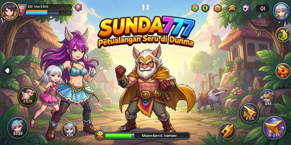 Tampilan screenshot dari gameplay SUNDA777 yang menampilkan aksi seru di dunia Anime.